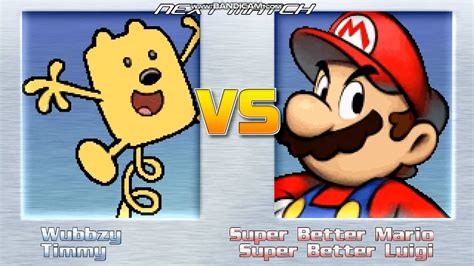 Mugen Battle Wubbzy And Timmy Turner Vs Super Better Mario And Super