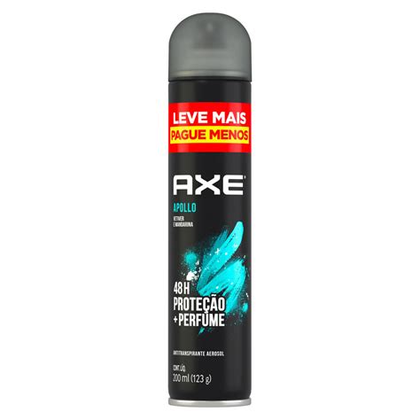 Desodorante Aerosol Axe 200ml Apollo Leve Mais Pague Menos