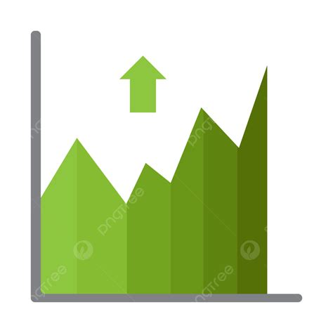 Graph Up Vector Upward Chart Chart Progression Ascending Trend Png And Vector With