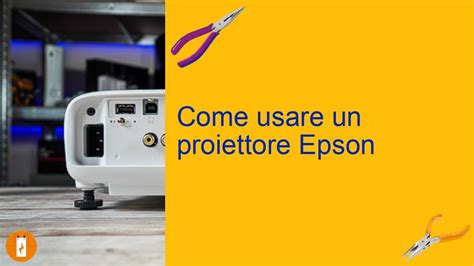 Come Usare Un Proiettore Epson Youtube