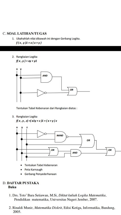 Contoh Soal Logika Matematika Dan Jawabannya Berbagai Contoh