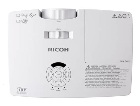 Ricoh PJ WX5460 Portable Projector CopyFaxes