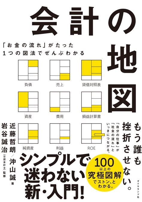 楽天ブックス 「お金の流れ」がたった1つの図法でぜんぶわかる 会計の地図 近藤哲朗 9784478105573 本