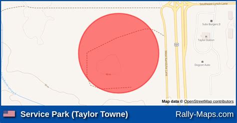 Service Park Taylor Towne Stage Map Wild West Pro Rally 1996 🌍