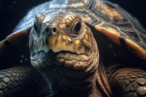 Premium AI Image | a turtle with a shell
