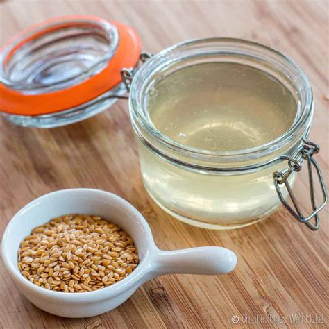 Nourishing Diy Flaxseed Hair Gel Oh The Things We Ll Make