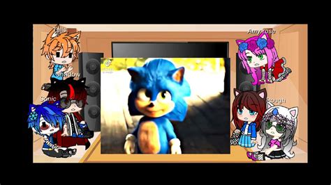 Sonic Character React To Sonic Shadow And Also Sonadow Youtube