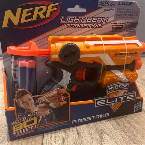 Nerf Light Beam Targeting Firestrike Elite Brinquedo Nerf Nunca Usado