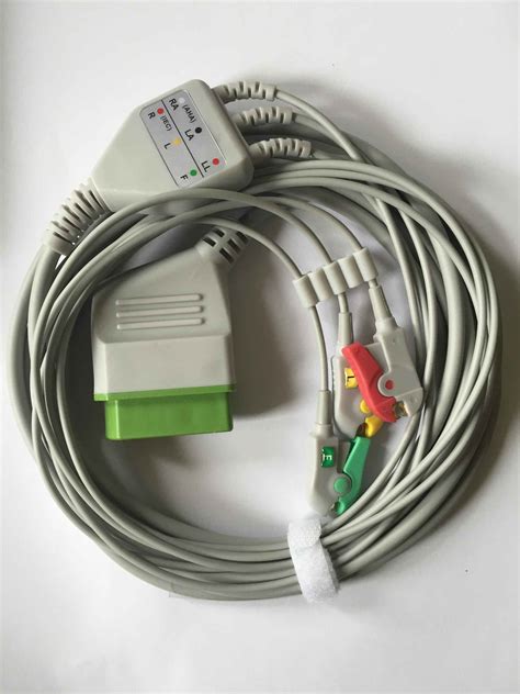 Nihon Kohden Japan Bsm Life Scope Ecg Cable Leads Iec Clip