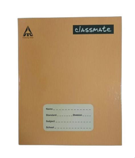 Hand Cover Laminated Paper Classmate School Notebook Sheet Size 240x180mm At Rs 45 In Mumbai