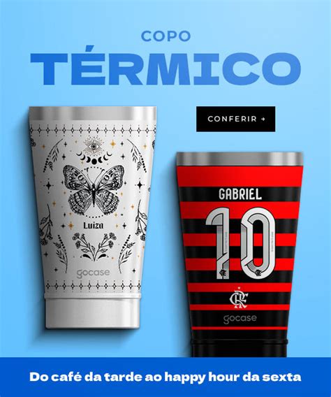 Copo Térmico Cerveja Times de Futebol Gocase