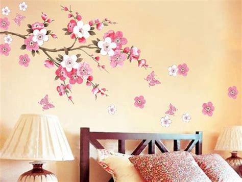 Sakura Mural And Wallpaper Create A Warm Atmosphere In Your Home