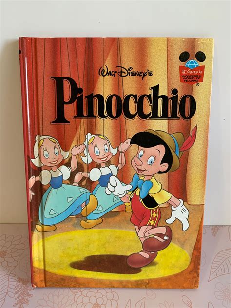 Pinocchio Walt Disney Book