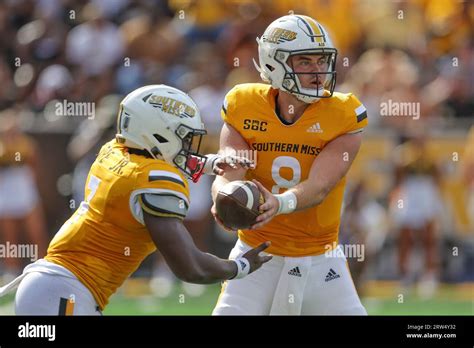 SEP 16 2023 Southern Miss Golden Eagles Quarterback Billy Wiles 8