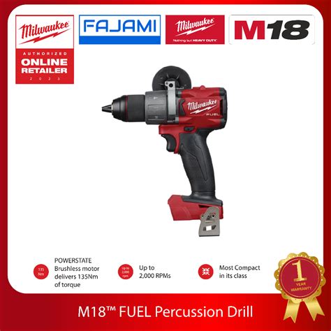 Jual Mesin Bor Milwaukee M Fpd Cordless Percusion Drill Unit