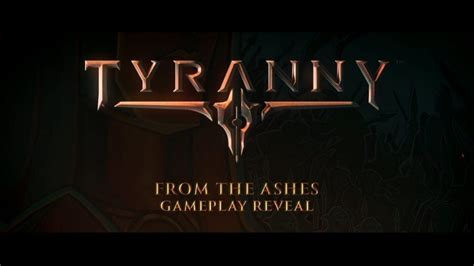 Tyranny Gameplay Reveal