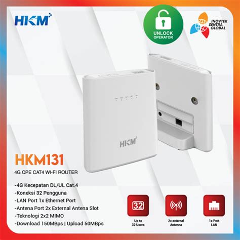 Promo HKM 131 CPE Cat 4 Modem Wifi Unlock Version 4G LTE Jakarta