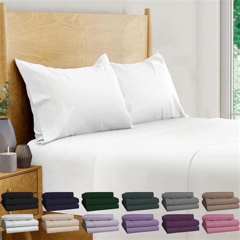 Amazon BAMPURE Luxury Series King Sheet Set 100 Viscose Derived