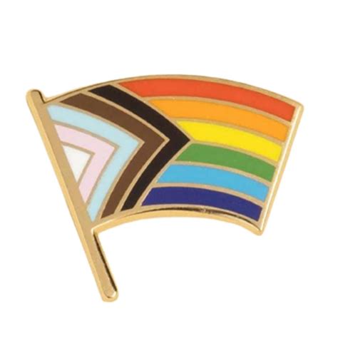 Love Pride Rainbow Pins Heart Gay Enamel Pin Flags Brooches Intersex Badge Clothes Lapel Pins