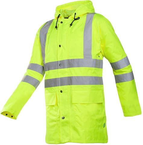 Sioen Monoray 198 Hi Vis Yellow Waterproof Jacket