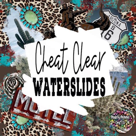 Cheat Clear Waterslide ™ Collection Made By Momma Waterslides