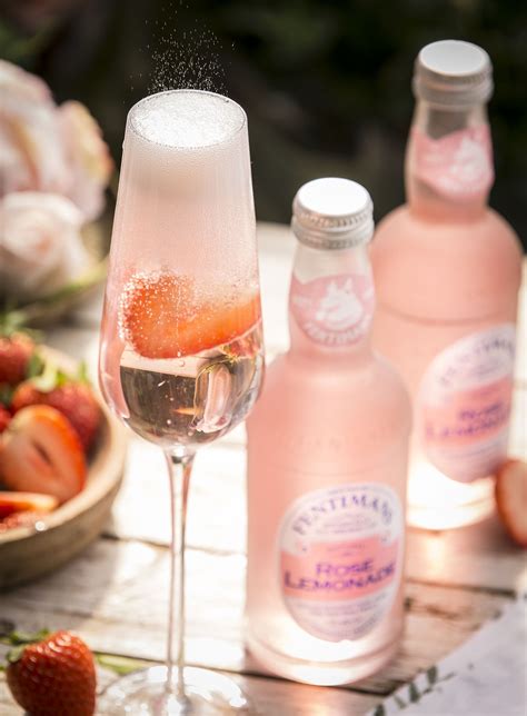 Fentimans Rose Spritz Rose Lemonade Rose Spritz Fruity Drinks