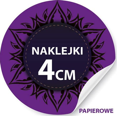 Naklejki Reklamowe Z Logo Dowolny Nadruk Cm Tw J Wz R Naklejki Z