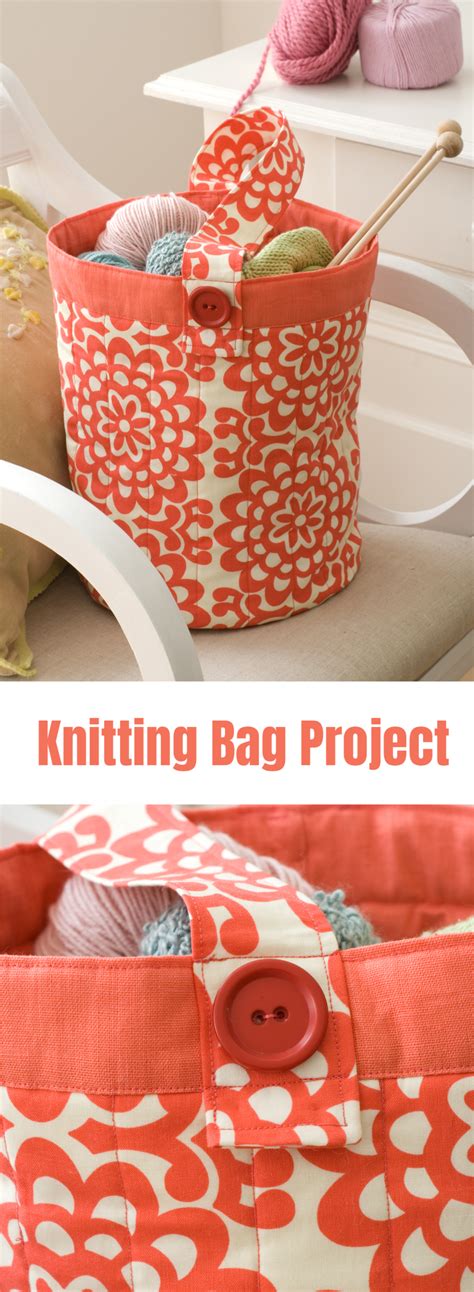 Free Sewing Pattern For Knitting Project Bags IUCN Water