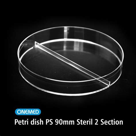 Petridish Plastik Steril 2 Bagian Onemed 90mm Pack Isi 10 S OneMed Store