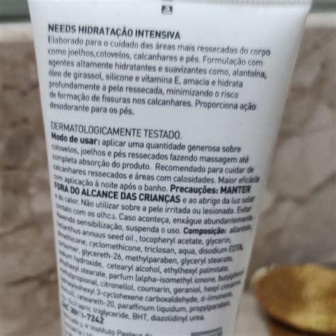 Needs Creme Intensivo Joelhos Cotovelos Calcanhares E P S Reviews