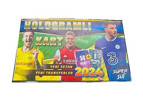 Hayal Sepeti Yeni Sezon Süper Şut hologramlı seri 2024 Futbol Kartı 360