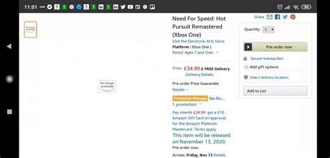 Need For Speed Hot Pursuit Remastered Is Coming In November According To Amazon GameSpew