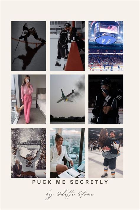 Puck Me Secretly By Odette Stone In Mood Board Hockey Girl Romance