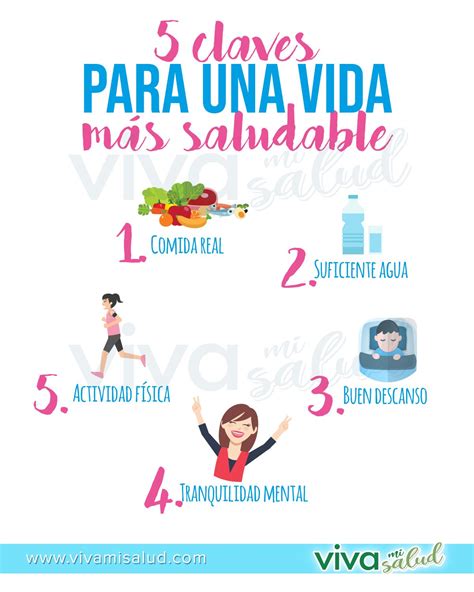 5 Claves Para Una Vida Más Saludable Vida Saludable Para Niños