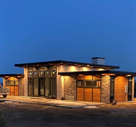One Story House Front View