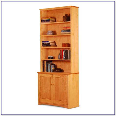 Bookcase Cabinet With Doors Bookcase Home Design Ideas