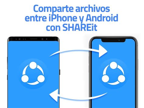 Comparte Archivos Entre Iphone Y Android Con Shareit Desarrollo De