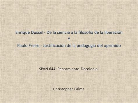 Span Pensamiento Decolonial Christopher Palma Ppt Descargar