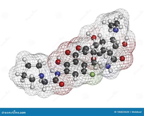 Eravacycline Antibiotic Drug Molecule Tetracycline Class Skeletal