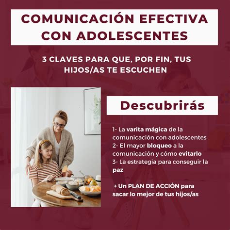 Comunicación Efectiva con tu Adolescente 3 claves para que tus hijos