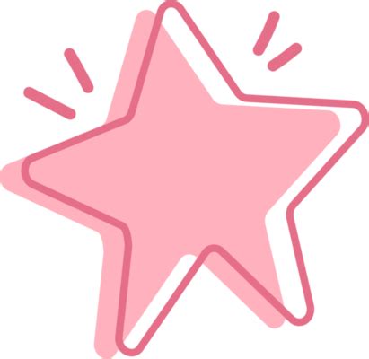 Pink Star PNGs for Free Download