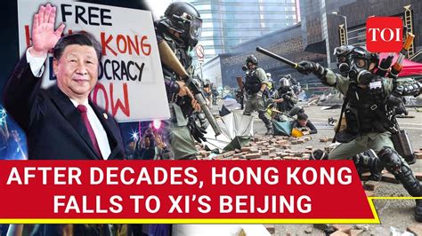 Hong Kong Officially Adopts Beijings Security Law Ending Autonomy