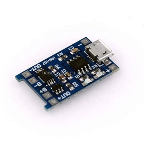HW-107 TP4056 Charging Board Micro USB 5V 1A 18650 Lithium battery ...