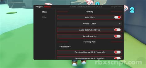 Anime Catching Simulator Auto Click Auto Rank Up More Scripts