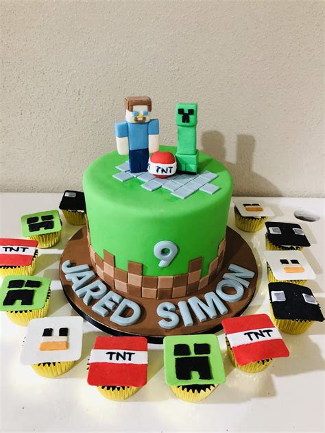 Gateau Minecraft