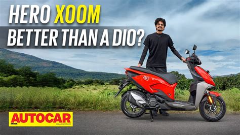 Hero Xoom India S Best Cc Scooter First Ride Autocar