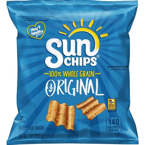 Sunchips Multigrain Snacks Variety Pack 1 Ounce Pack Of 40 Snacks