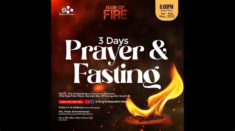 3 DAYS PRAYER FASTING DAY 1 YouTube