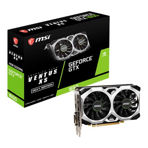 Vga Msi Geforce Gtx D Ventus Xs Ocv Gb Gddr