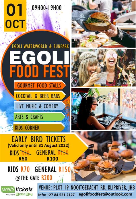 Egoli Food Fest Egoli Waterworld And Funpark Johannesburg GT